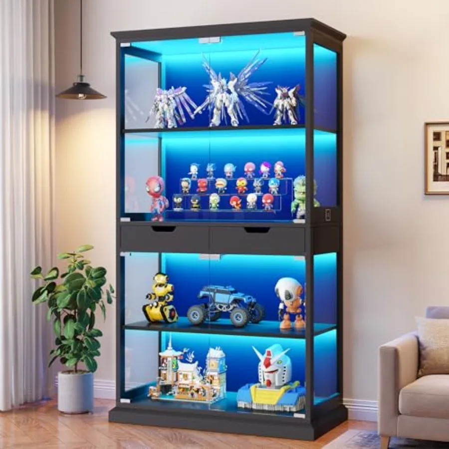 B&J Florist Supply Nyc - Display Cabinet with Glass Doors for