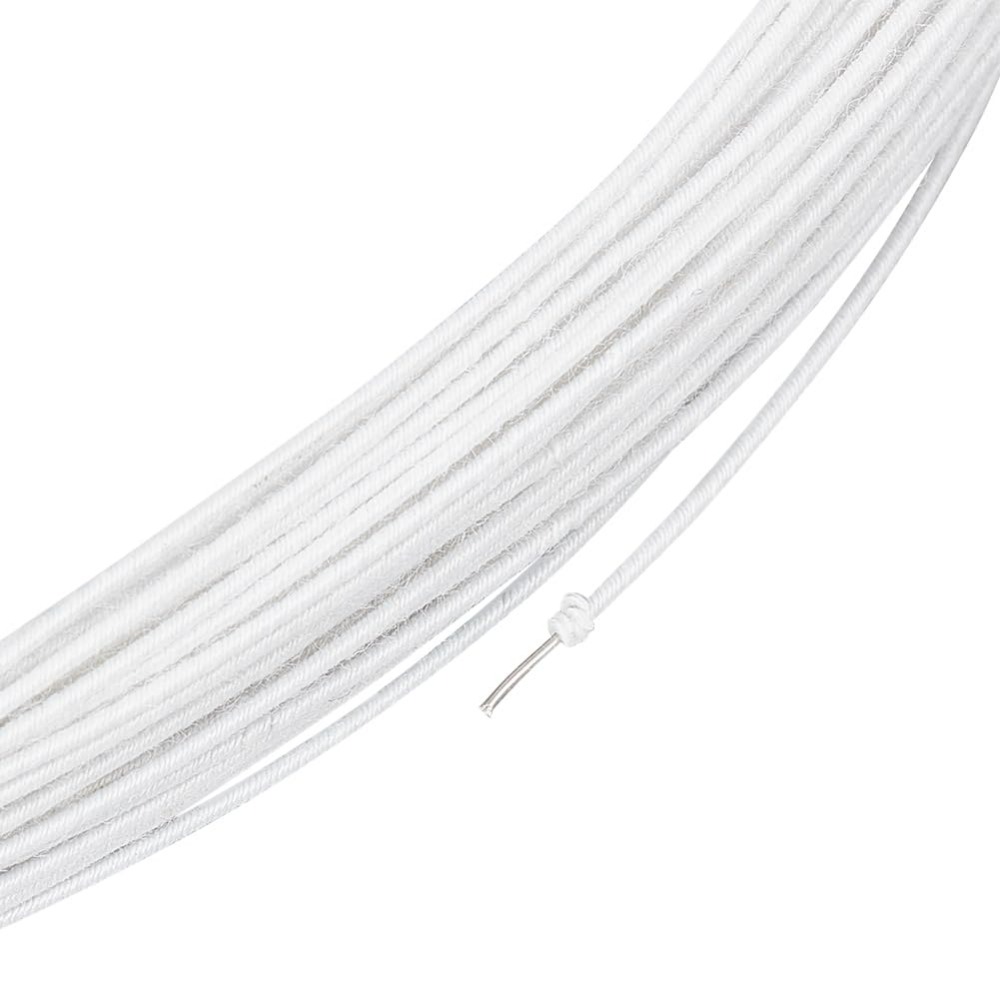 21.8 Yards White Floral Wires  - Wire Stem Florist recension och pris