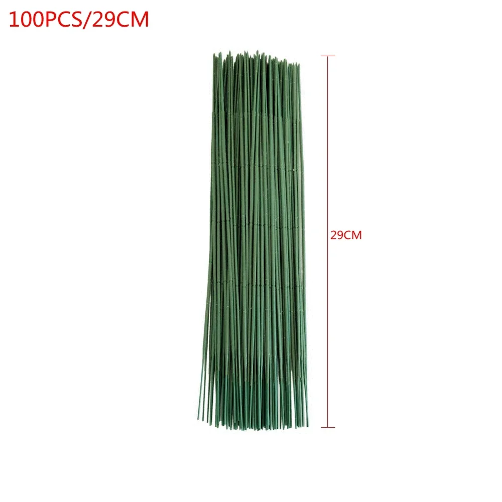 100PCS Artificial Potted Stem  - Wire Stem Florist recension och pris