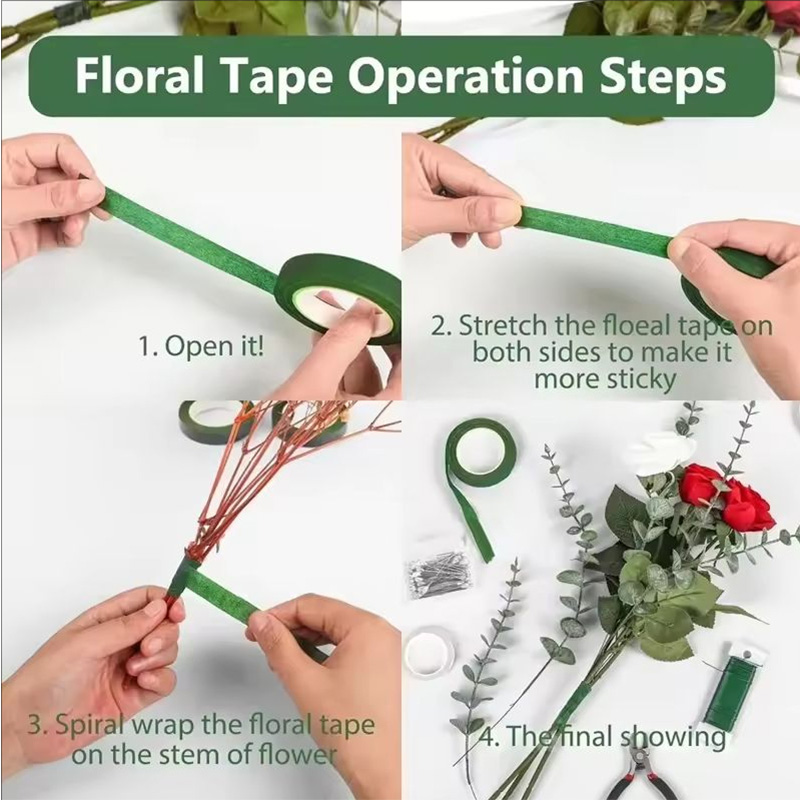 30 Yard 12MM Floral Stem Tape  - Florist Flower Supply recension och pris