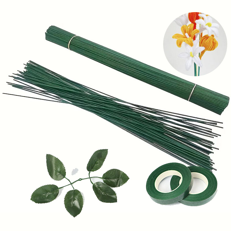 10/20/50Pcs Artificial Flower  - Wire Stem Florist recension och pris