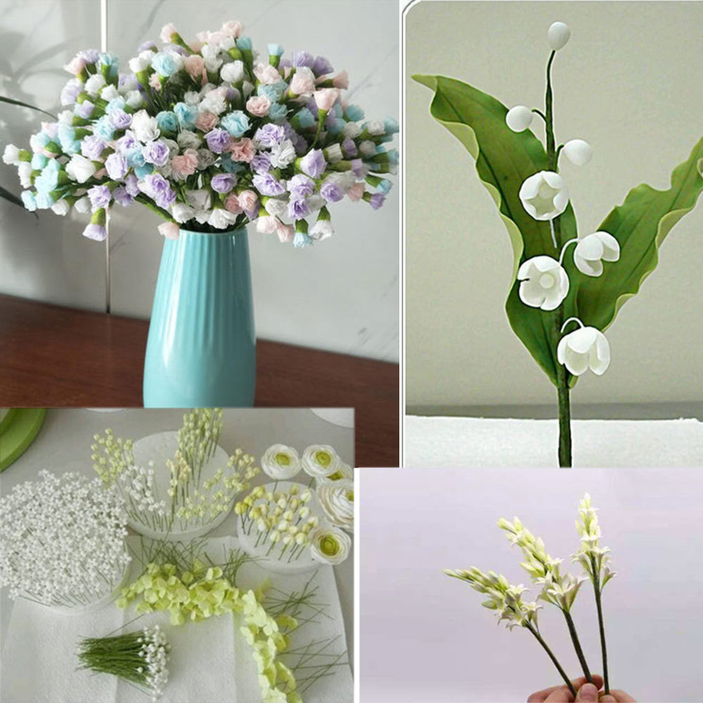 50pcs/lot 26# 0.45mm Floral St - Wire Stem Florist recension och pris