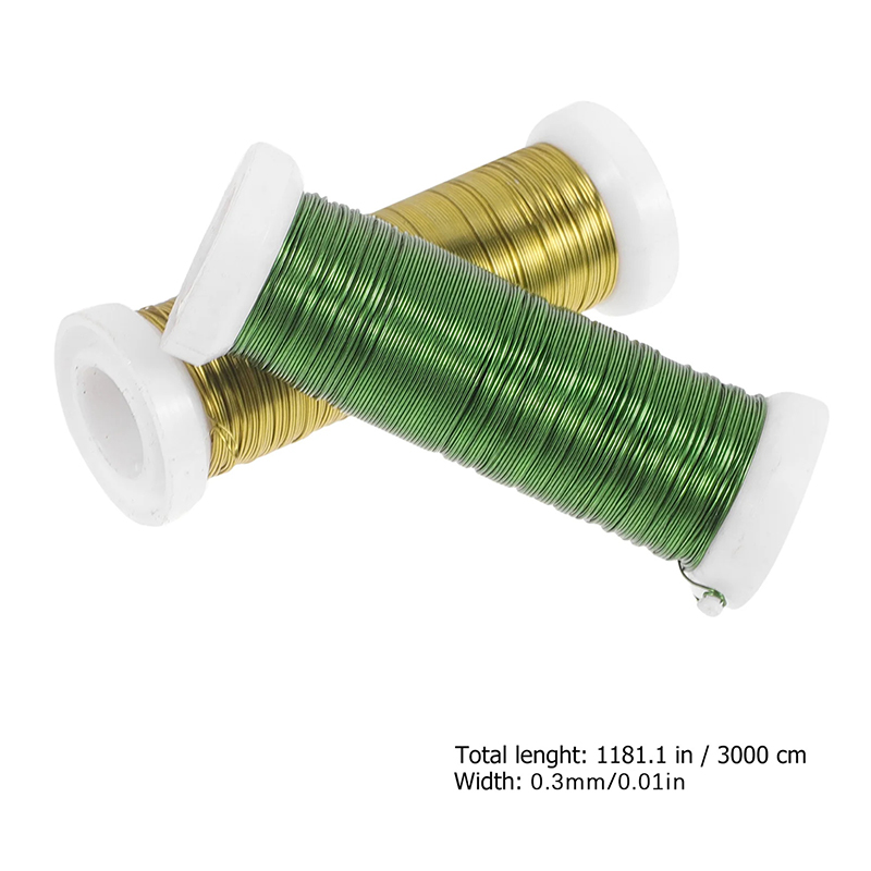1PCS 30M Crafts Wires Florist  - Wire Stem Florist recension och pris
