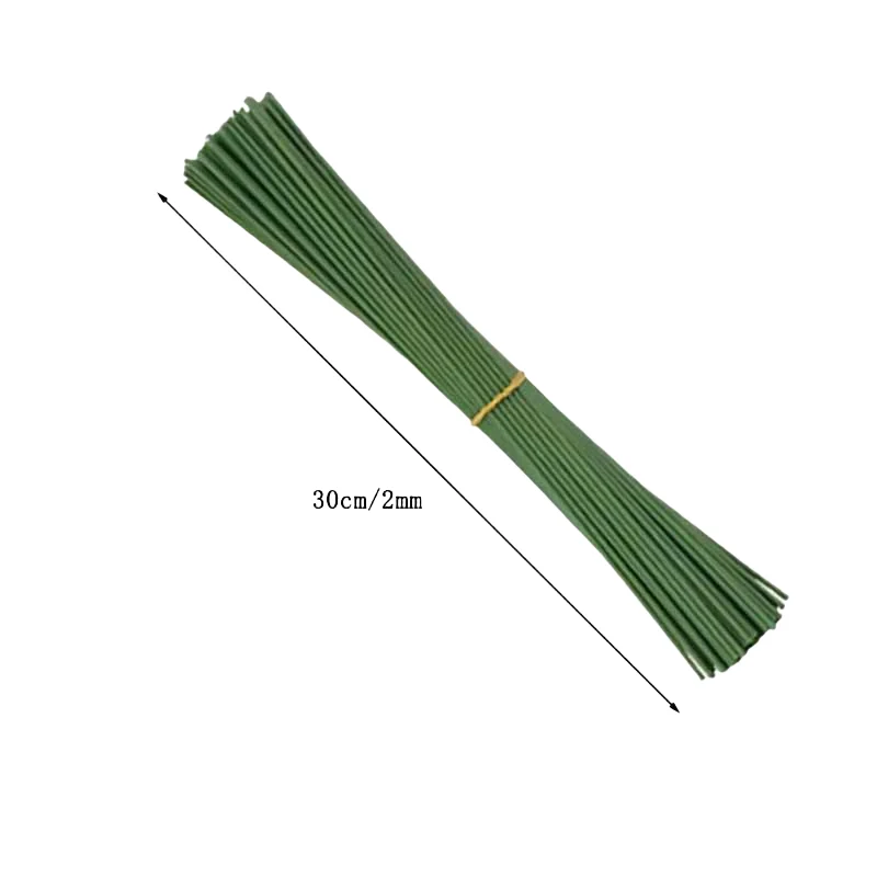 22/20 Gauge LightGreen Floral  - Wire Stem Florist recension och pris