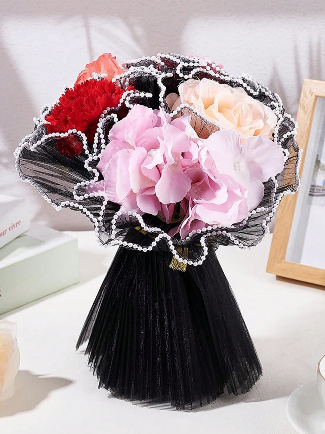 4Yards Faux Pearl Edge Flower  - Florist Flower Supply recension och pris