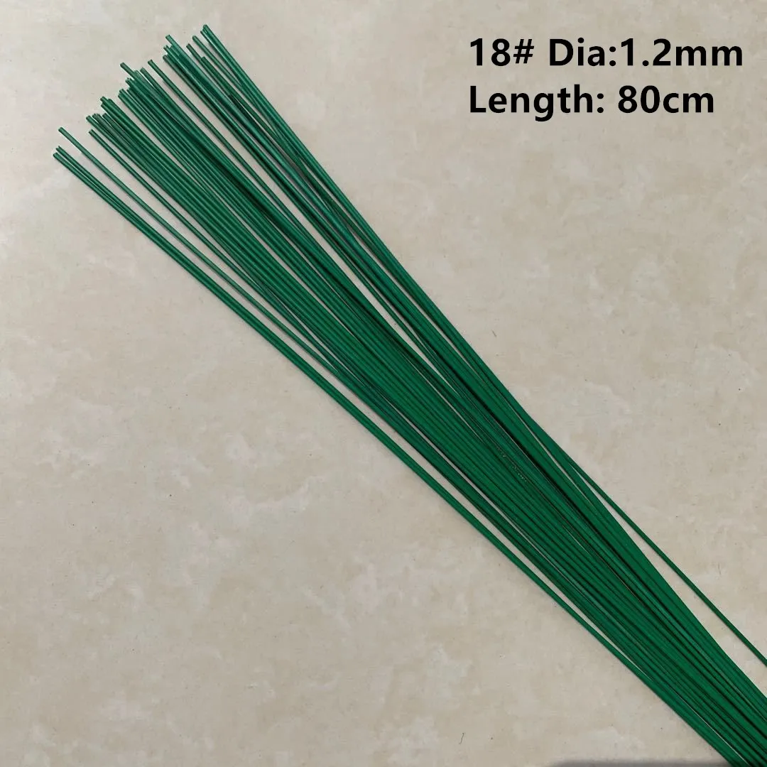 2# 2mm/1.2mm 30pcs 80cm Length - Wire Stem Florist recension och pris