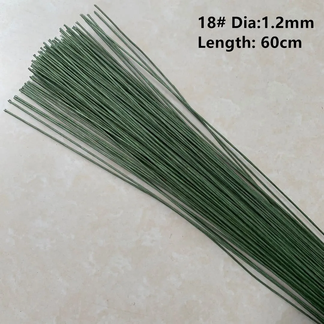 2# 2mm/1.2mm 30pcs 80cm Length - Wire Stem Florist recension och pris
