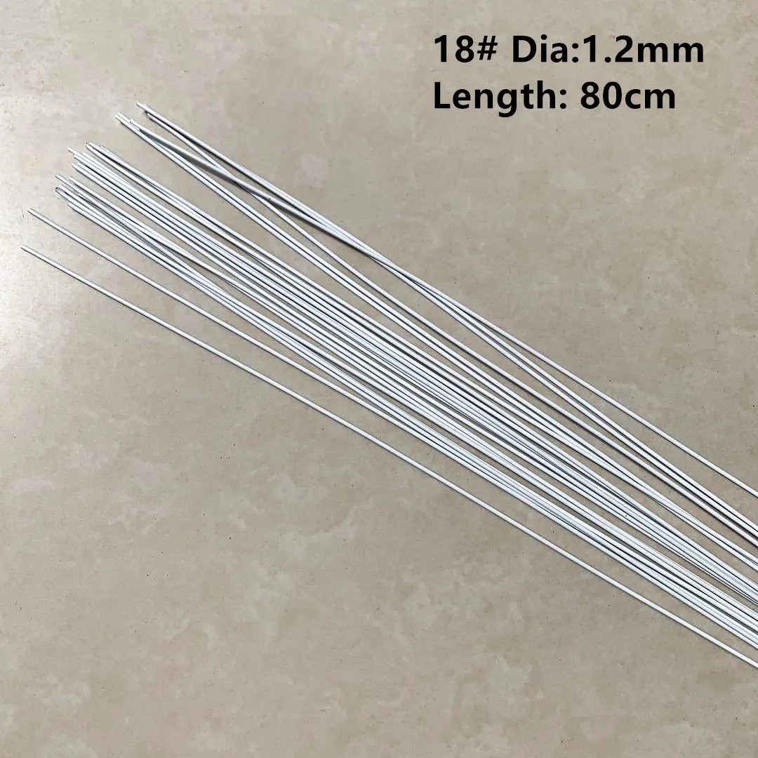 2# 2mm/1.2mm 30pcs 80cm Length - Wire Stem Florist recension och pris