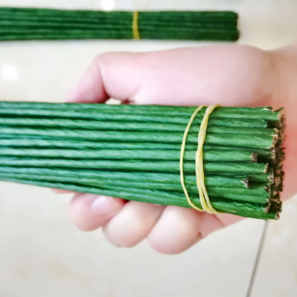 1mm 2/3/4/5mm 40/60cm Dark Gre - Wire Stem Florist recension och pris