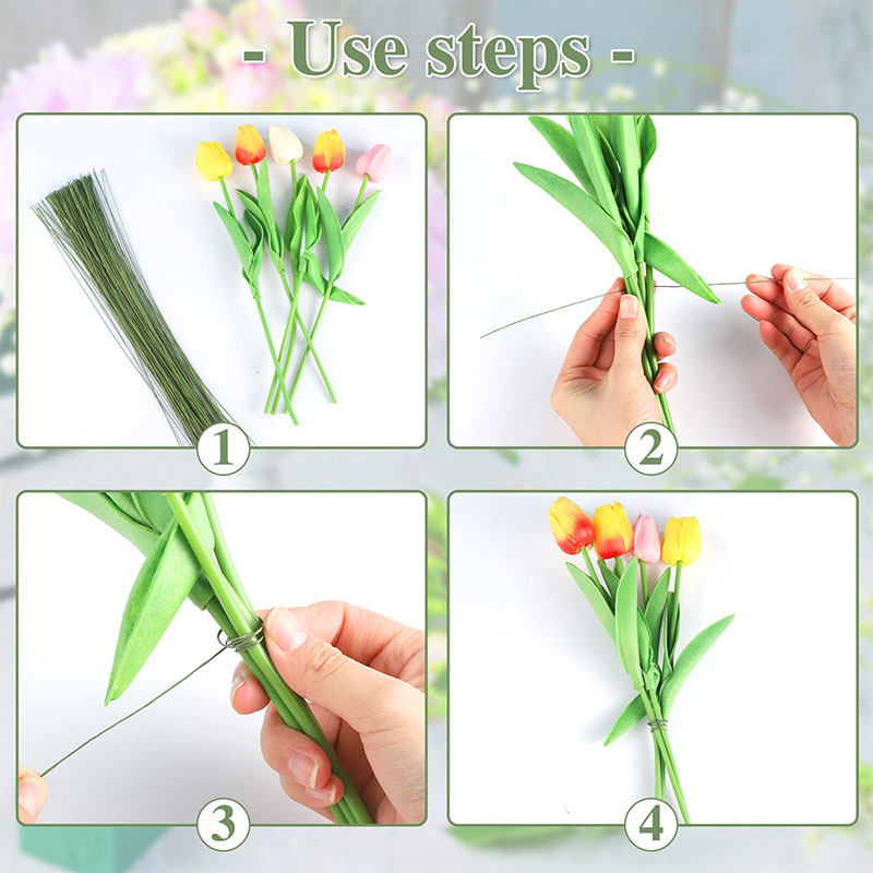 100Pcs Floral Wire High Qualit - Wire Stem Florist recension och pris